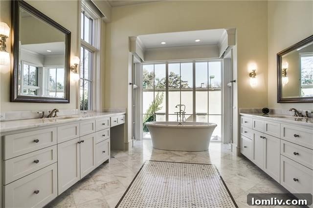 8600 Douglas Master Bathroom - Luxurious Spa Retreat