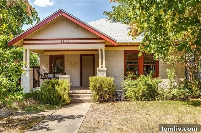 Charming Craftsman Cottage in North Oak Cliff