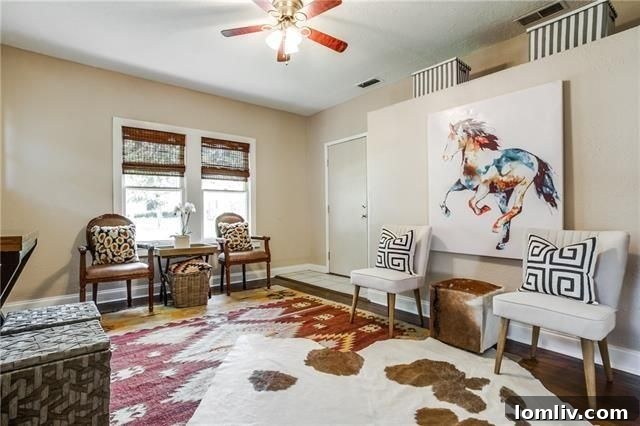 Dining Area and Kitchen Entrance