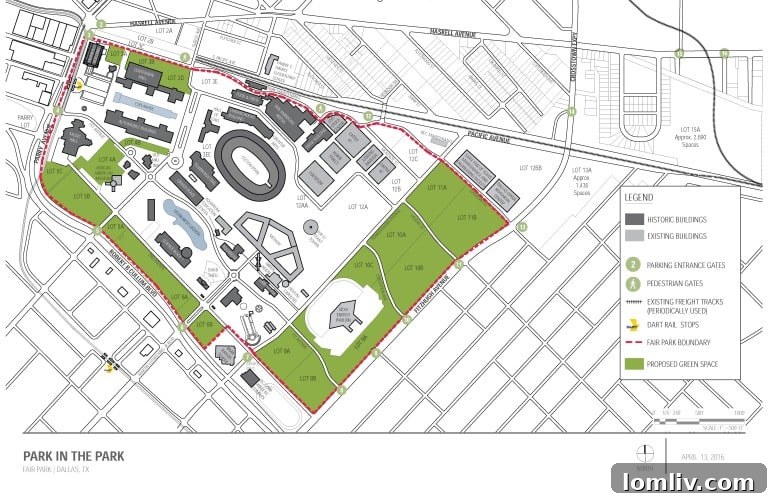Comparison of Fair Park plans