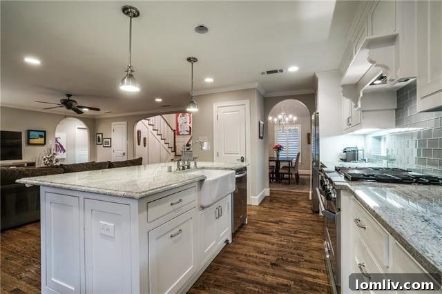 Modern Open Kitchen and Living Area in 6515 Winton St
