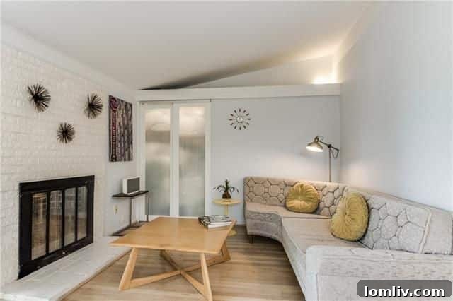 Dining area seamlessly connected to the living space