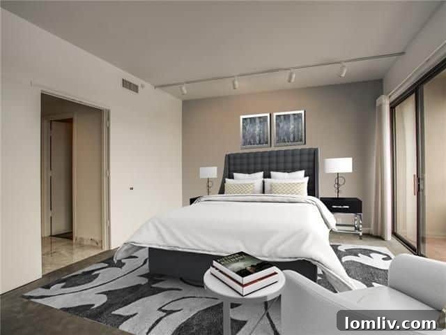 The Warrington Unit 18E - Master Bedroom