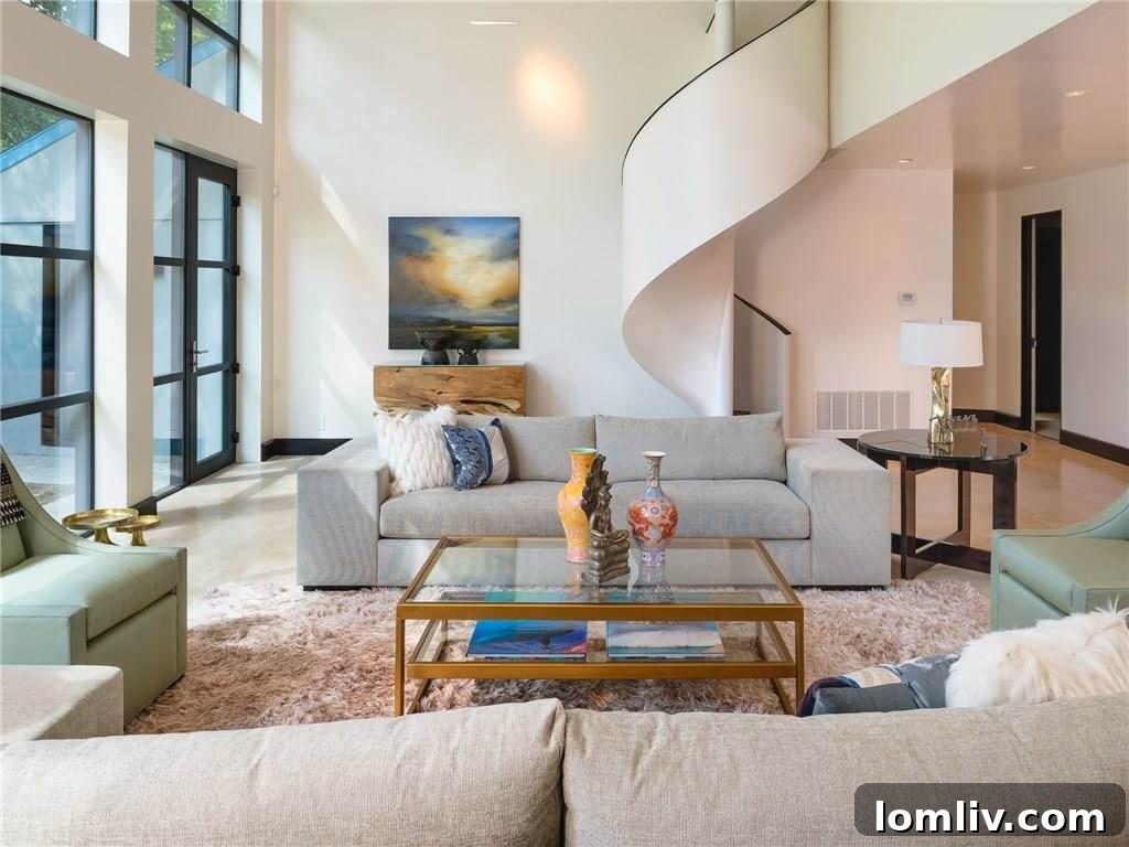 Texas Modern Masterpiece Perfected 11 Luxurious Dallas Home Interior