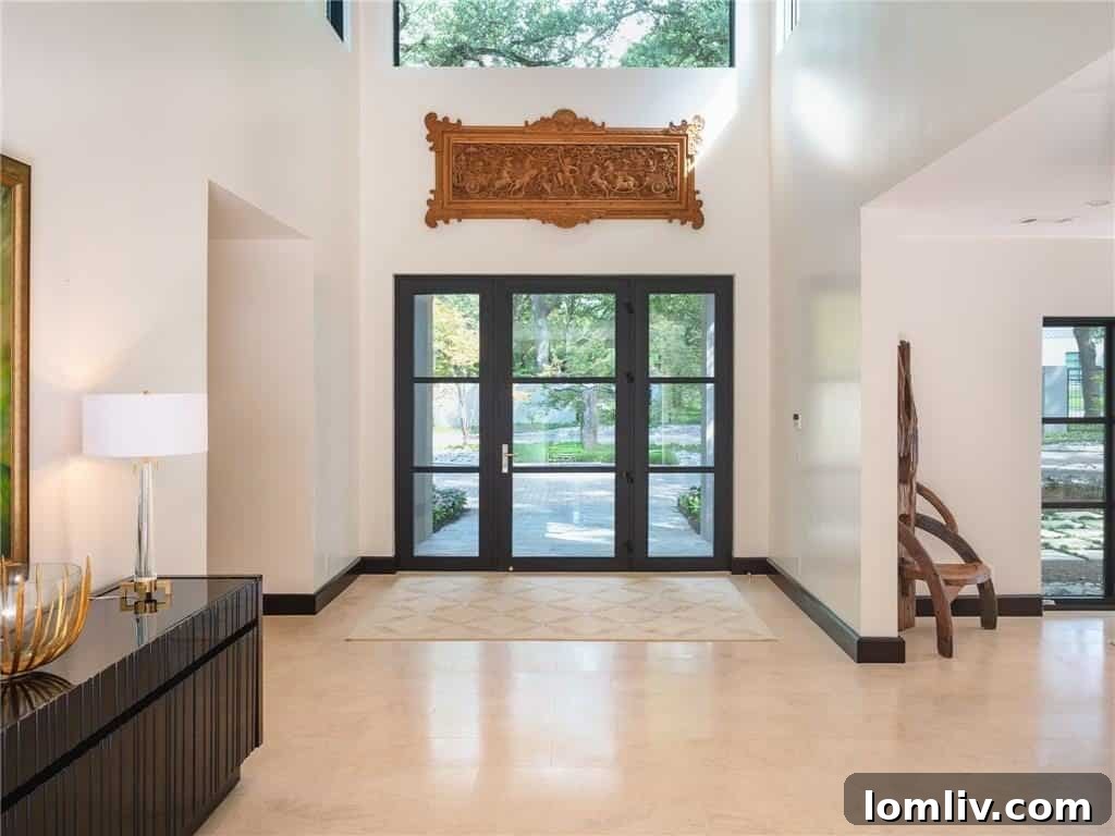 Texas Modern Masterpiece Perfected 4 Architectural Detail of Renovated Texas Modern Home