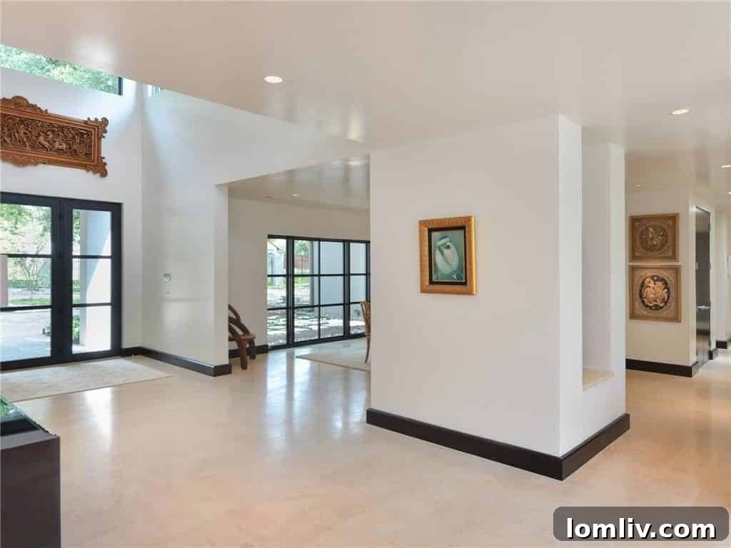 Texas Modern Masterpiece Perfected 5 Spacious Living Area with Modern Furniture