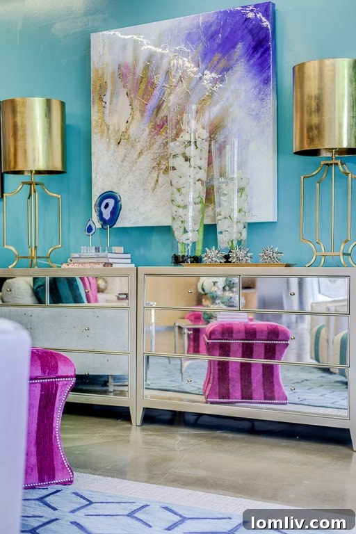 Dwell With Dignity Thrift Shop Vignette Designed by IBB Design
