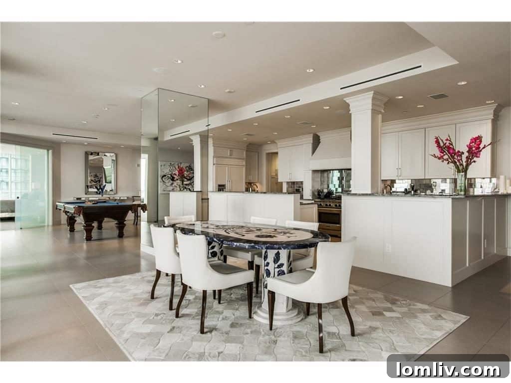 Chef's Kitchen Azure Unit 2201 Dallas High-Rise