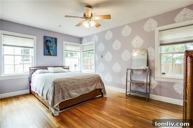 Sunroom interior showcasing built-in storage and connection to the backyard