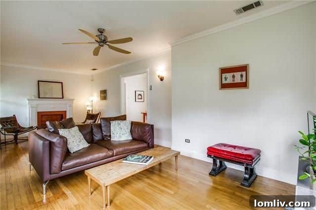 Inviting dining area adjacent to the kitchen with warm lighting