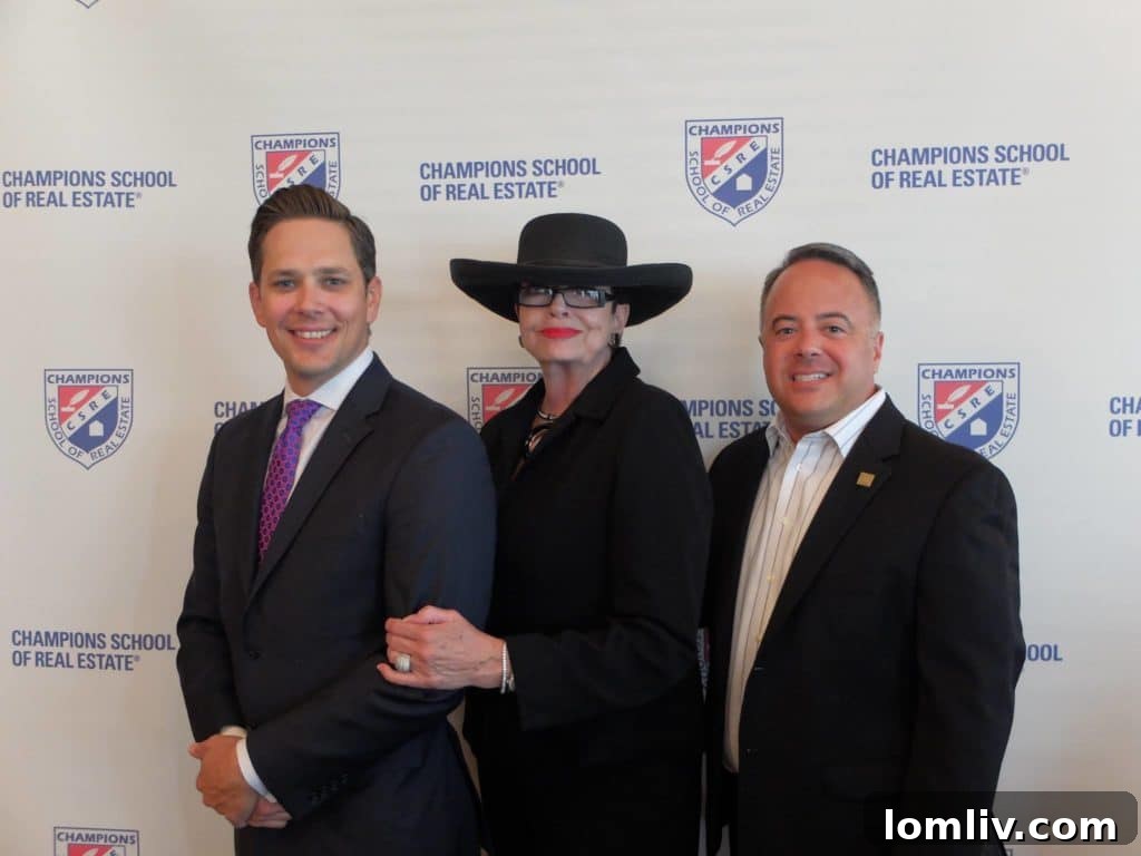 Attendee engaging with Kelly Logsdon Rush and Keith Newman at the ChampionsLive! event