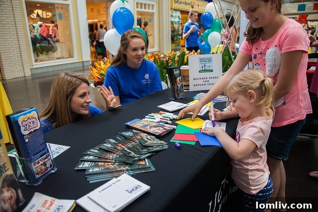 Children engaging in philanthropy at North Texas Giving Day event