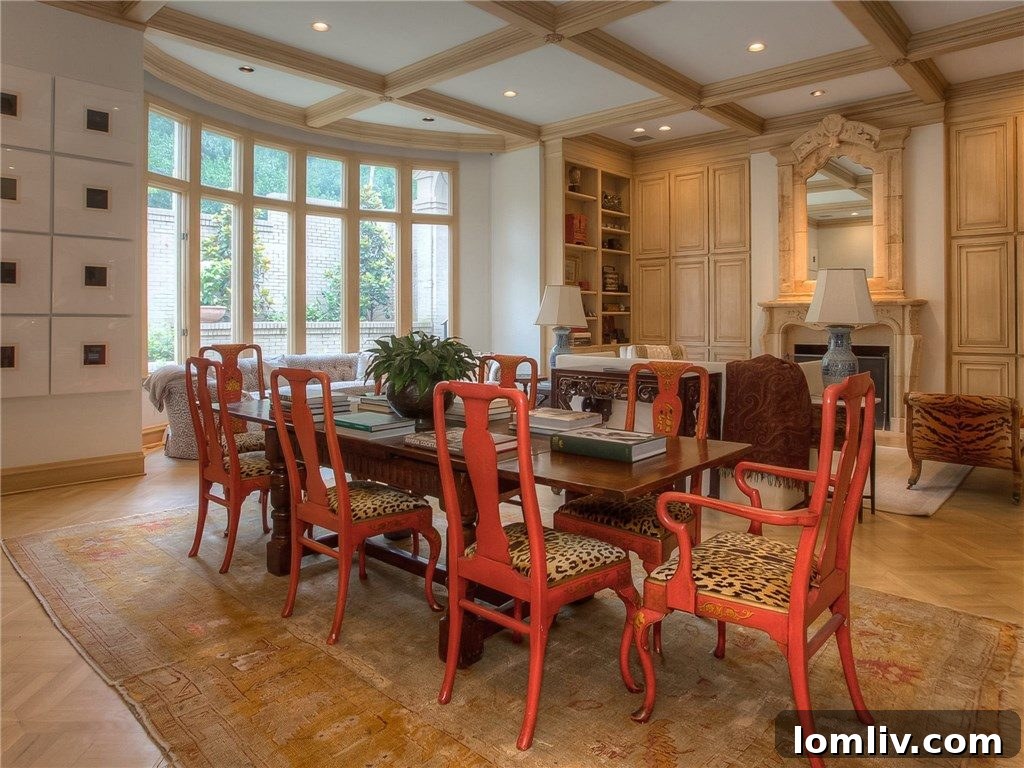 Formal Dining Room with Elegant Furnishings
