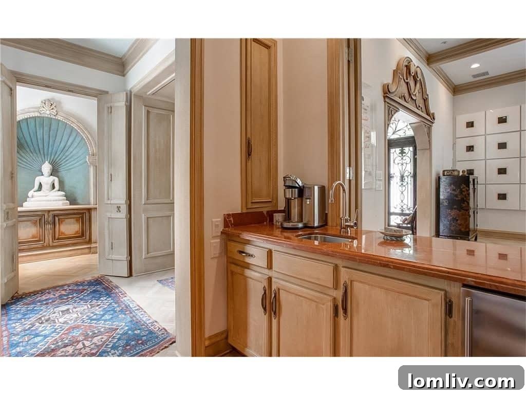Stylish Home Bar for Entertaining