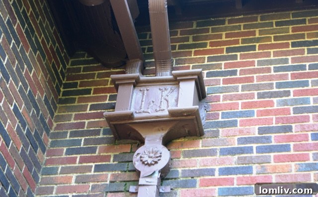 Interior architectural detail of Kimple House, showcasing unique materials and craftsmanship.