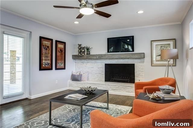 Third bedroom, versatile for office or guest room