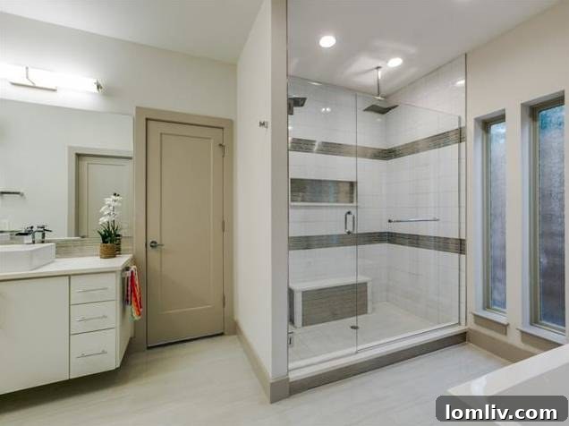 Elegant Master Bath with Oversized Shower