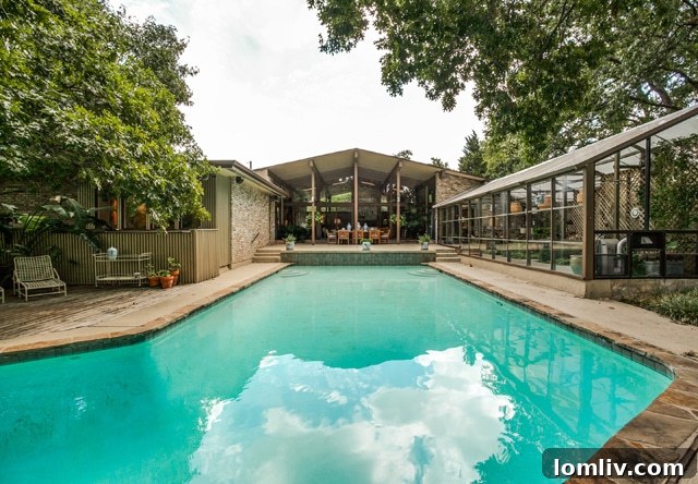 Midcentury Modern Masterpiece: Preservation Dallas Uncovers the Newberger House Legacy 5 Lyle Rowley Architecture - Newberger House