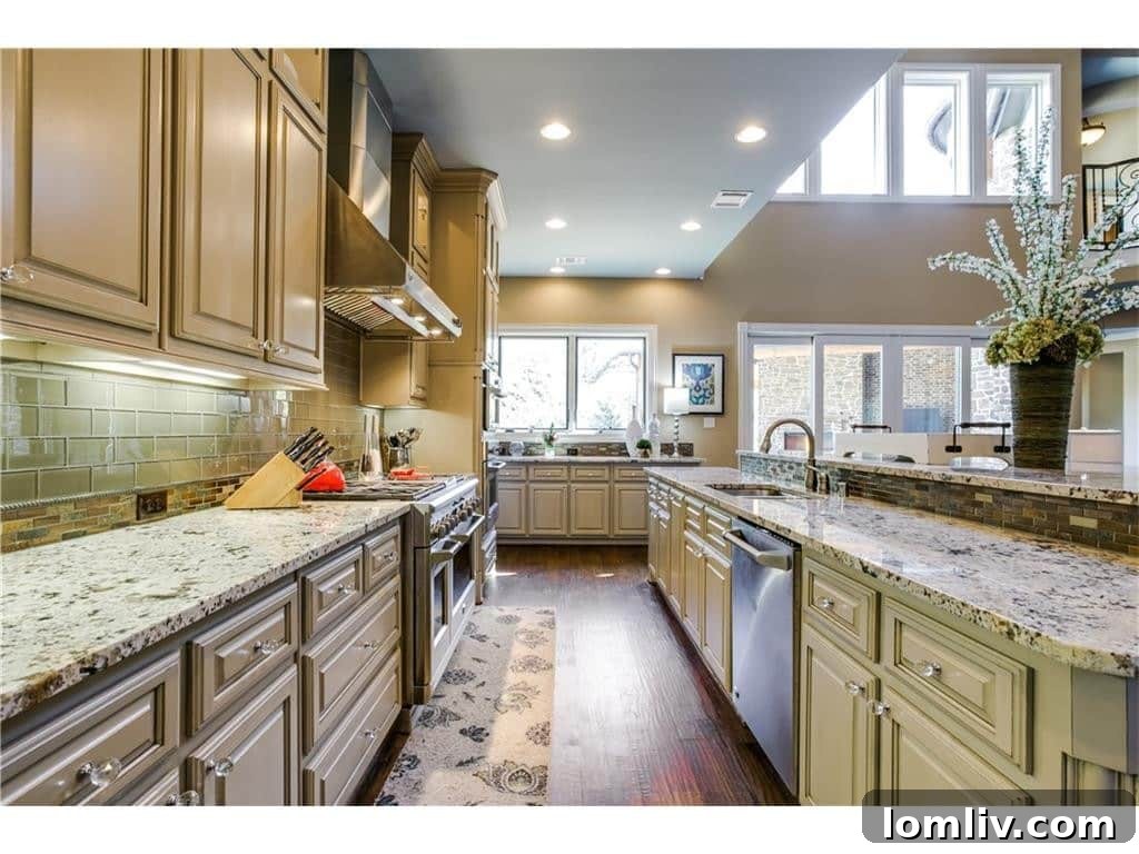 Extended View of the Gourmet Kitchen