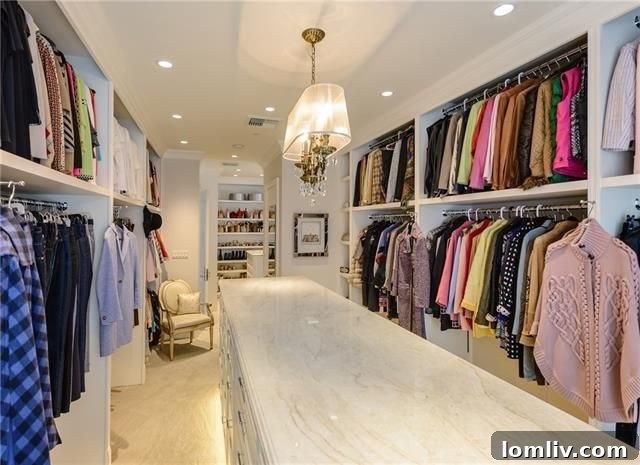 Ritz Unit 1802 Hers Master Closet with Extensive Cabinetry and Windows