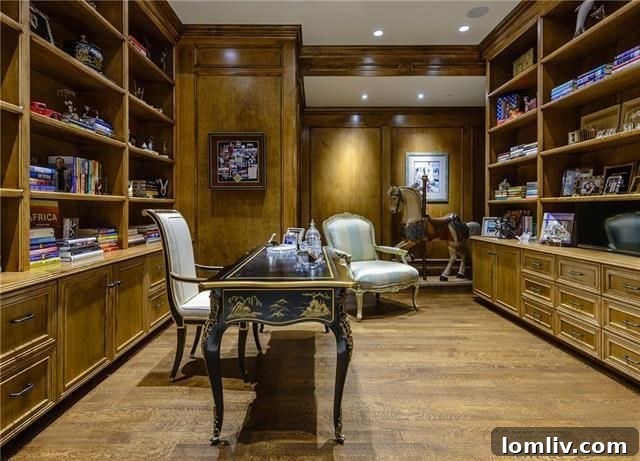 Ritz Unit 1802 Her Office with Enclosed Service Hallway and Added Depth