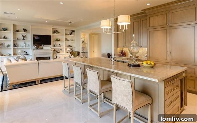 Ritz Unit 1802 Kitchen with Wolf Range and Smart Storage Solutions