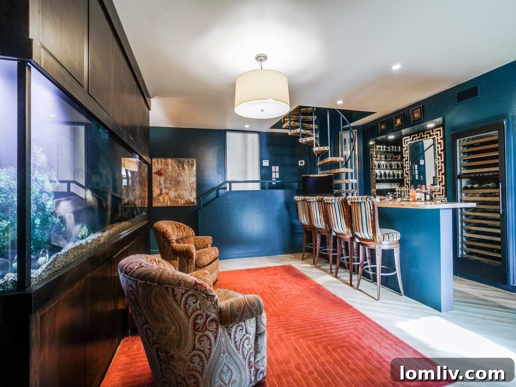 5330 Drane Drive Secret Stairway