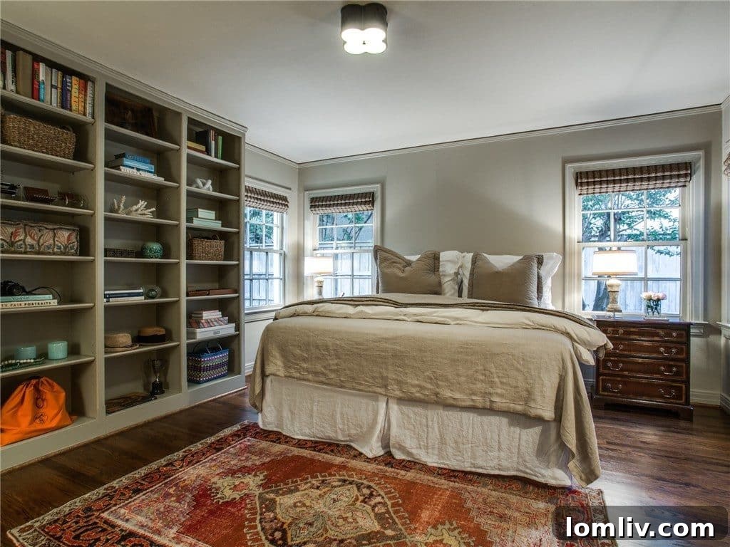 Dining area seamlessly connected to the charming kitchen