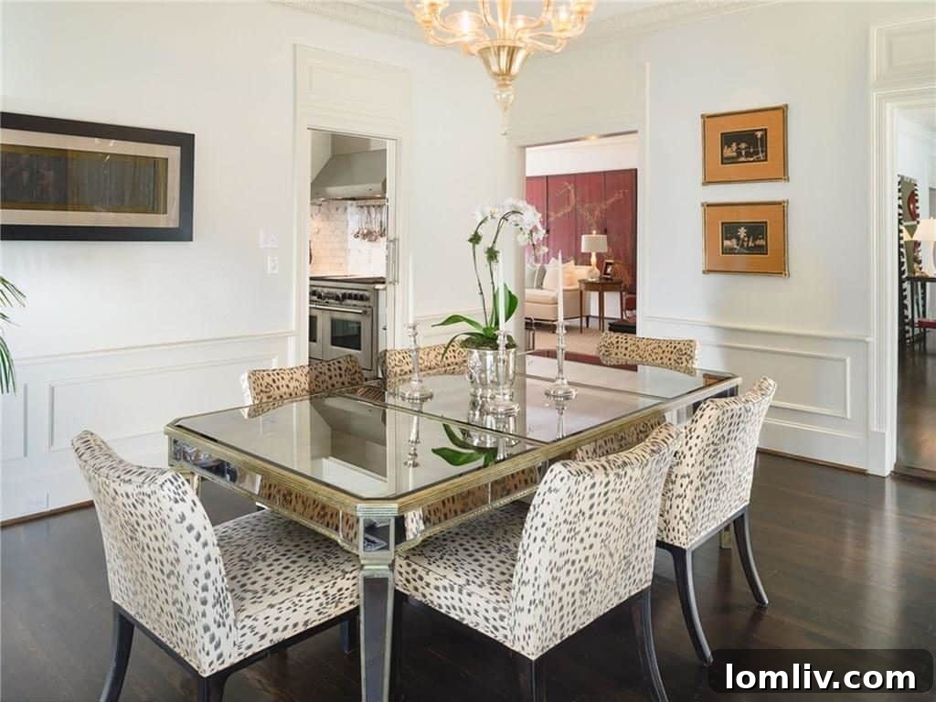 View of a beautifully appointed room with a grand fireplace