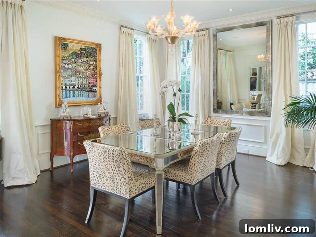 Bright and airy interior space with ample natural light