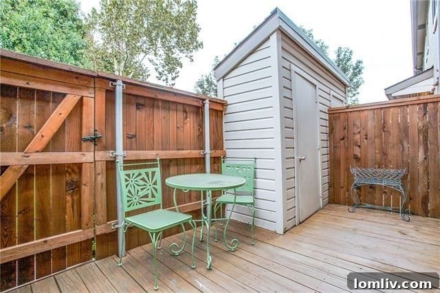 Pathways through the beautifully maintained condo grounds, showcasing a serene environment