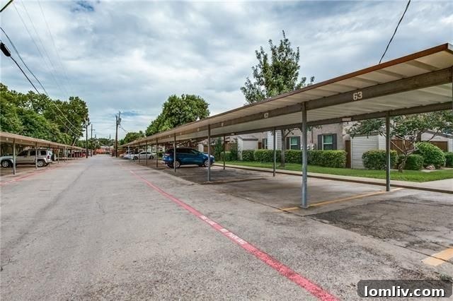 Front entrance of the condo unit with convenient street parking available