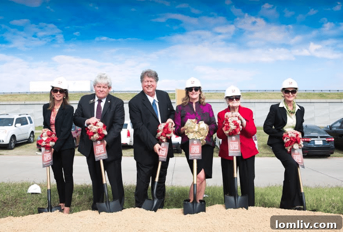 Ebby Halliday Realtors Allen office groundbreaking ceremony