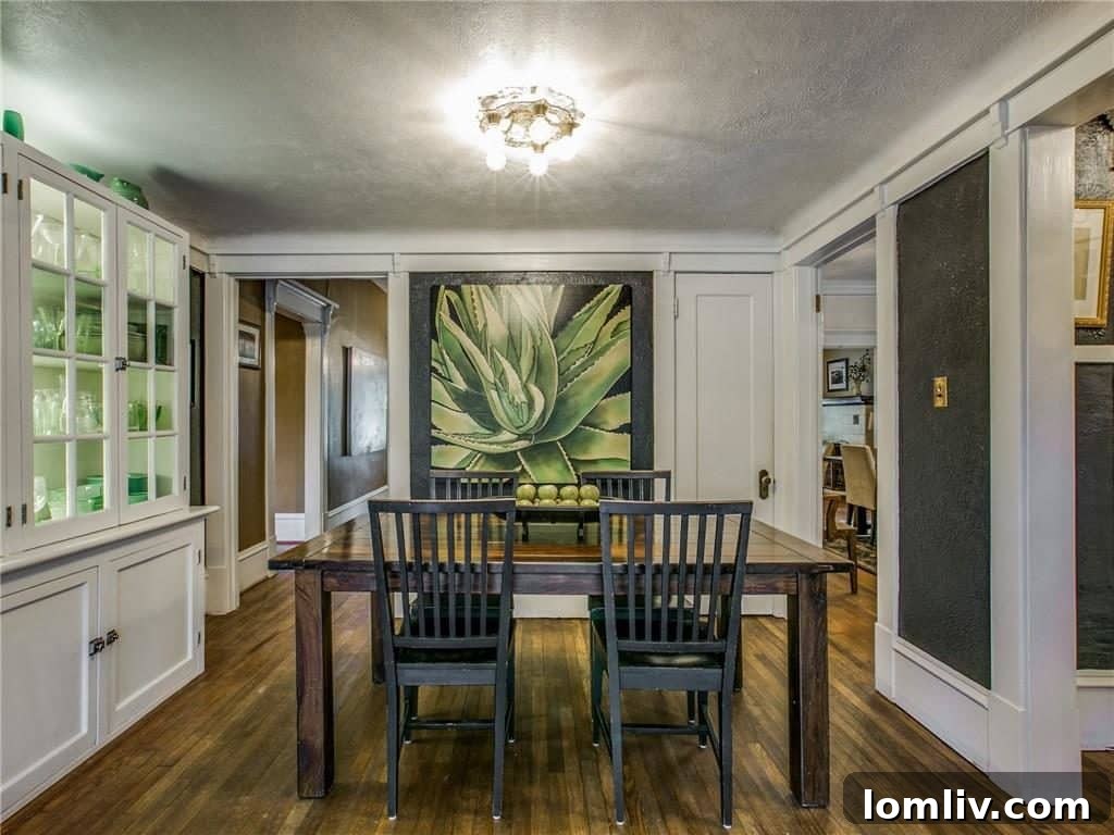 Bright and inviting breakfast nook with abundant natural light, ideal for casual meals and morning coffee.