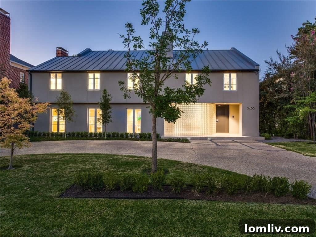 Understated Elegance: The Home's Subtle Façade