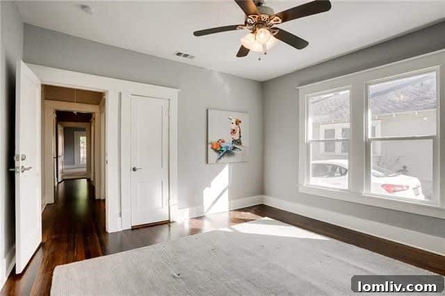 Hallway Leading to Bedrooms - 730 N. Montclair Ave