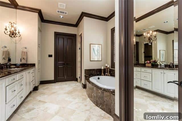 Another perspective of the spacious master bedroom, highlighting its comfortable layout and natural light.
