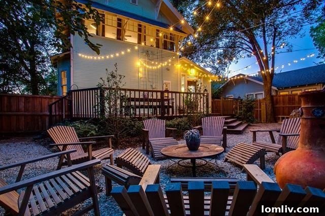Inviting Backyard Patio