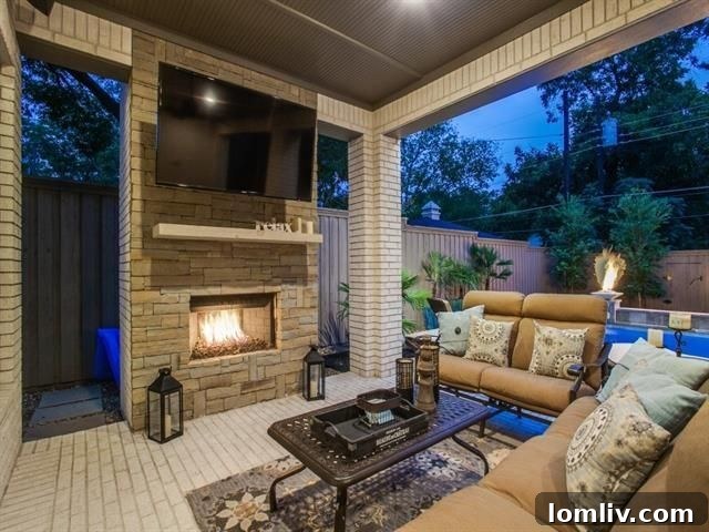 Exterior View of Modern Home on Coronado Ave, Dallas