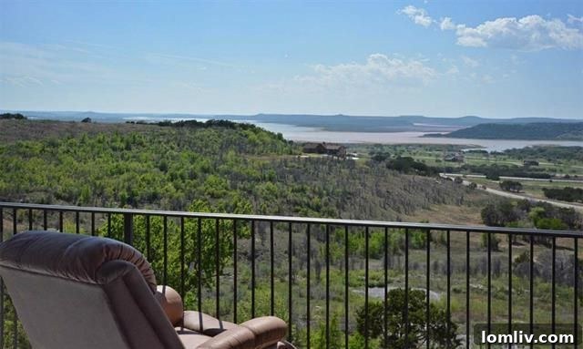 Spacious Outdoor Deck with Expansive Views of Possum Kingdom Lake, perfect for entertaining