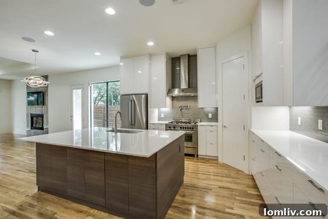 Luxurious master bathroom with a floating vanity and high-end fixtures