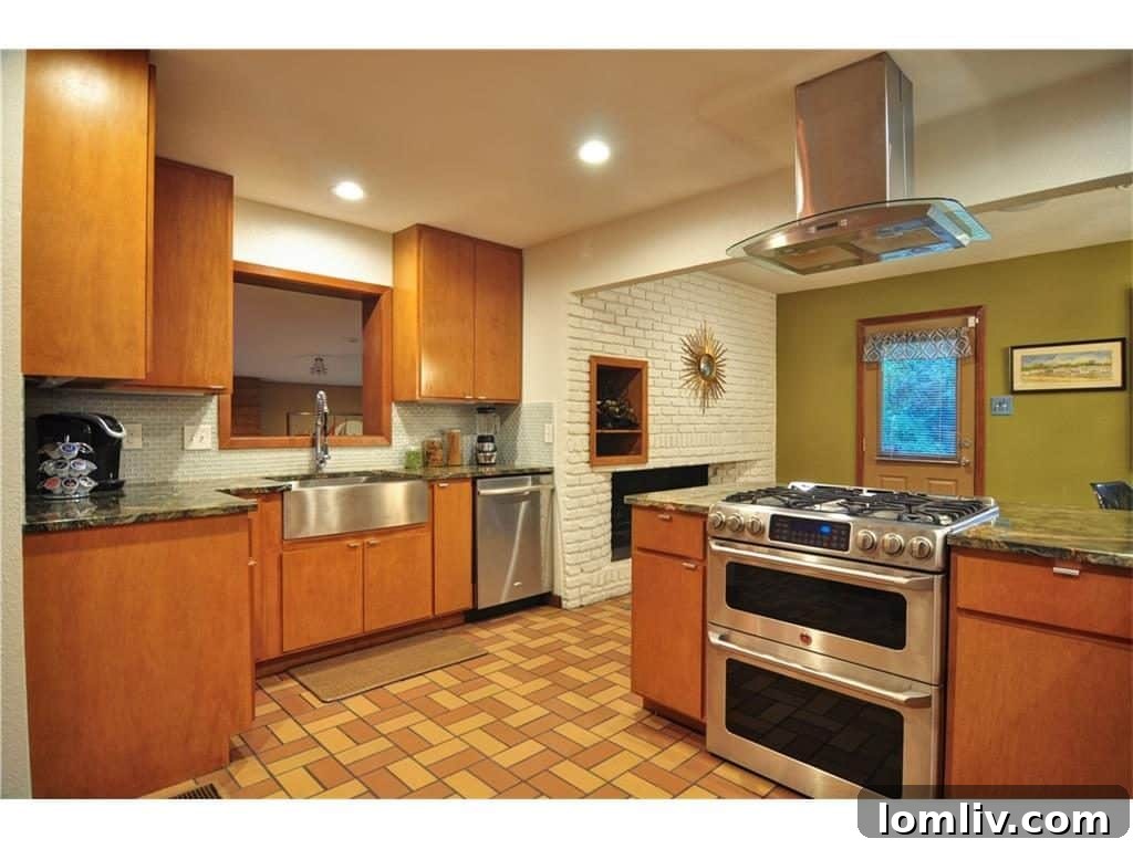 A well-appointed kitchen island serving as a central hub for cooking and entertaining