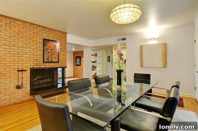 6522 Royal Lane Dining Area: Classic Styling for Entertaining