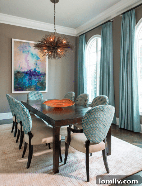 Elegant bedroom featuring plush textiles, a statement headboard, and refined decor, designed for comfort and style.