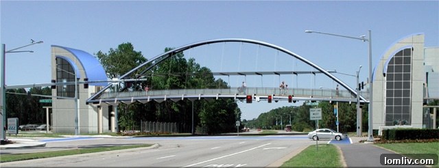 Bridge for land