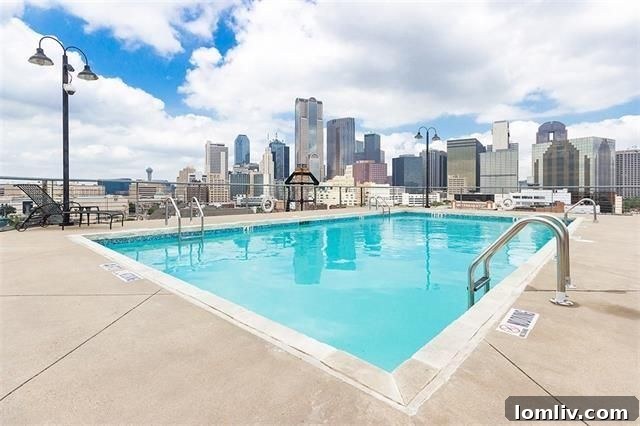 2220 Canton Street Loft Building Rooftop Pool, Dallas