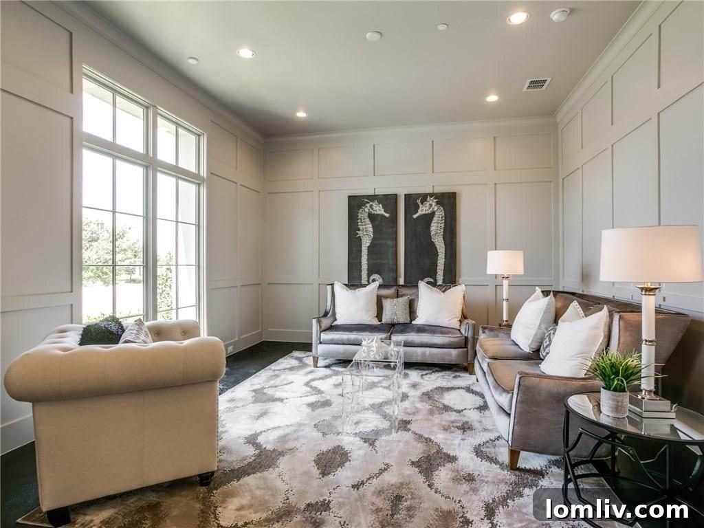Elegant Dining Area Frisco Luxury Home
