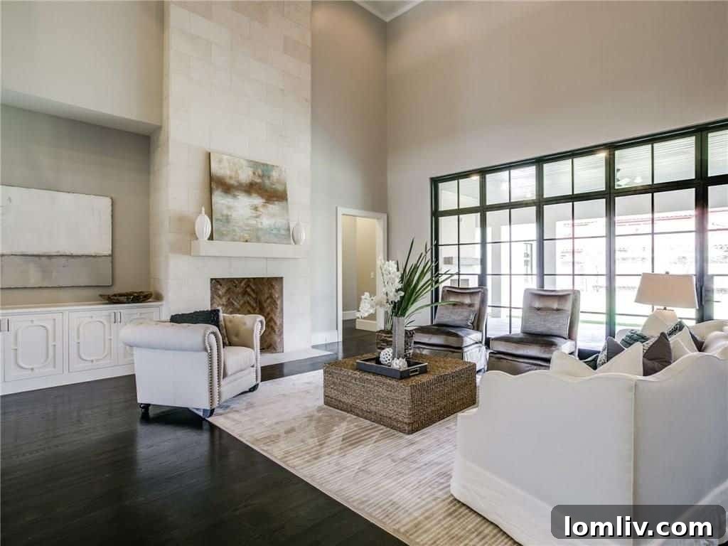 His and Hers Offices Frisco Luxury Home