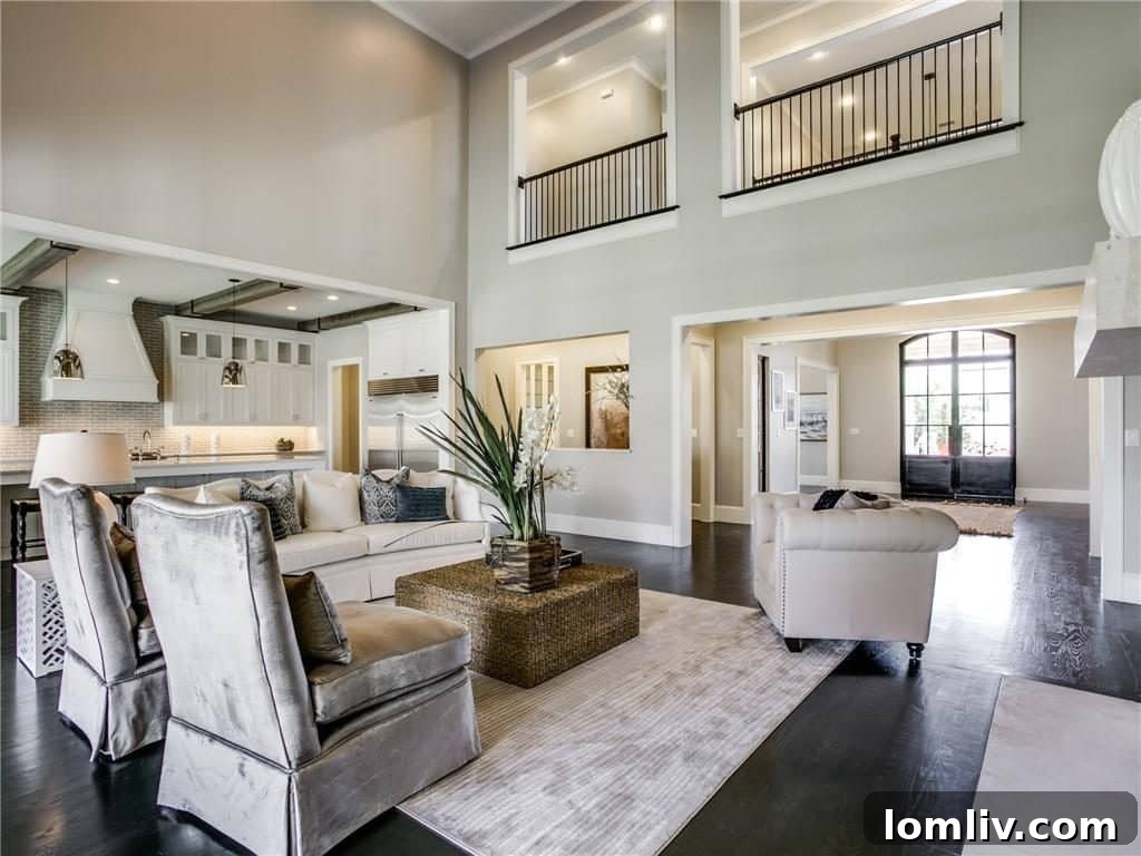 Modern Staircase Frisco New American Classic