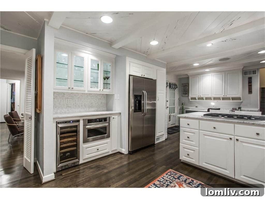 Spa-like Master Bathroom in Renovated Dallas Home